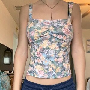 Full Tilt Pastel Floral Camisole